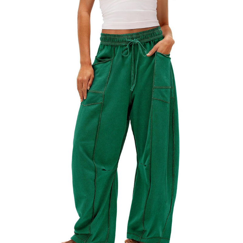 RYZA™ – Baggy Wide Leg Joggers with Cozy Fleece Lining
