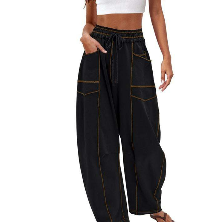 RYZA™ – Baggy Wide Leg Joggers with Cozy Fleece Lining